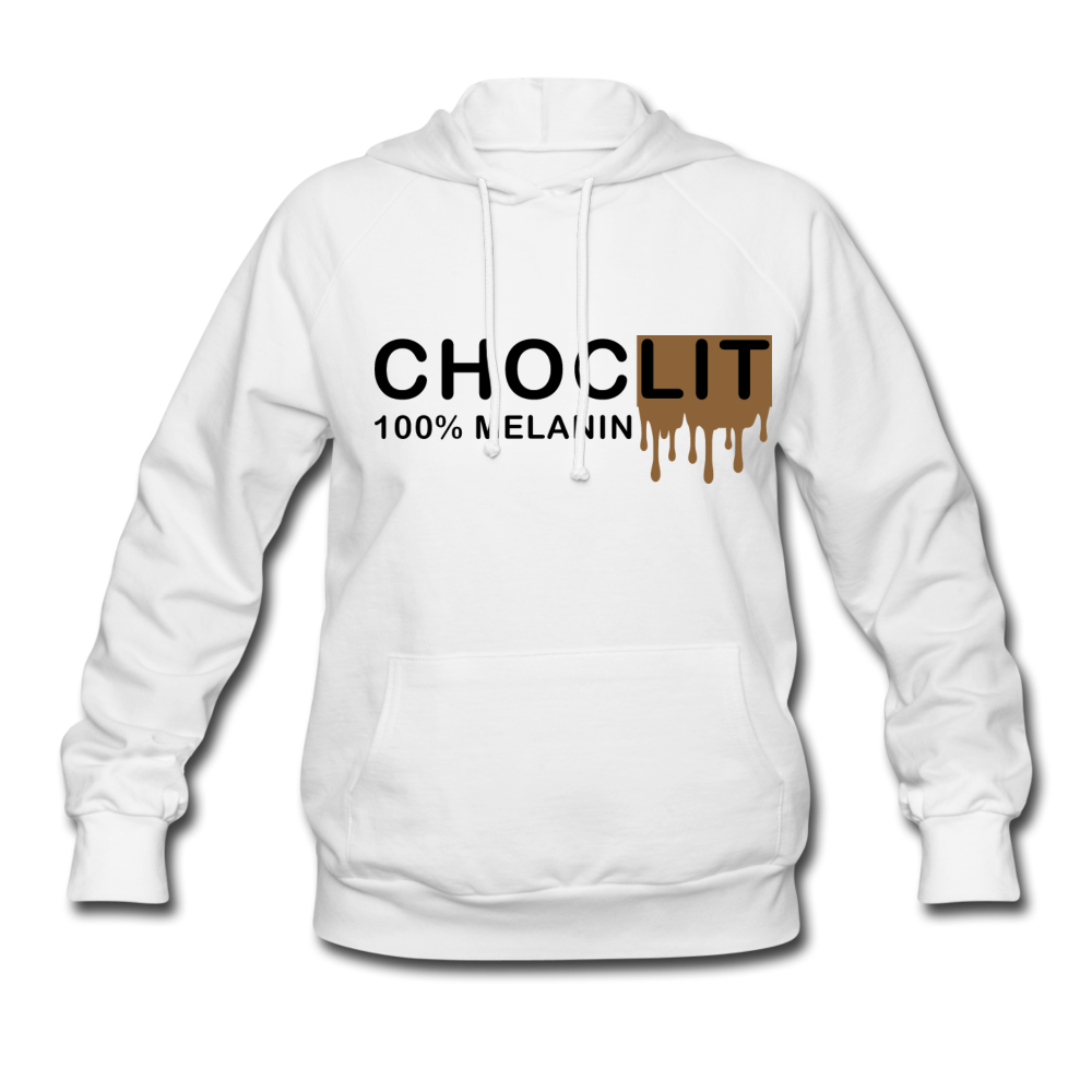 CHOCLIT Women's Hoodie - white