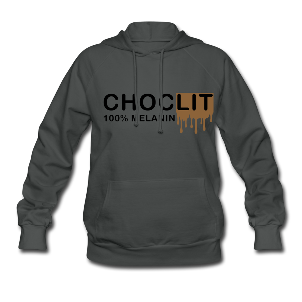 CHOCLIT Women's Hoodie - asphalt