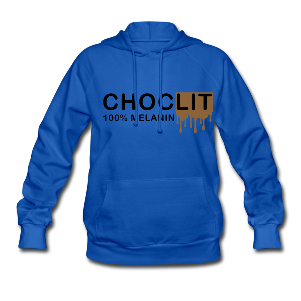 CHOCLIT Women's Hoodie - royal blue