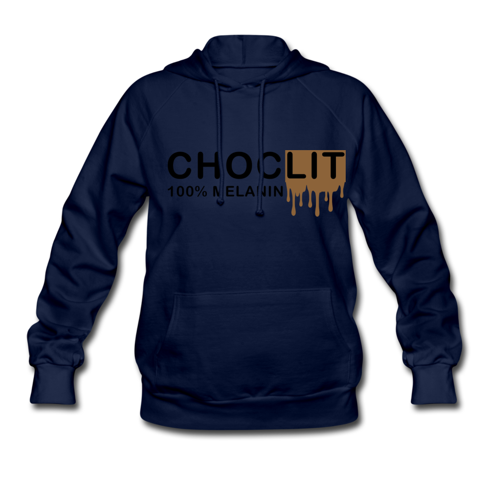 CHOCLIT Women's Hoodie - navy