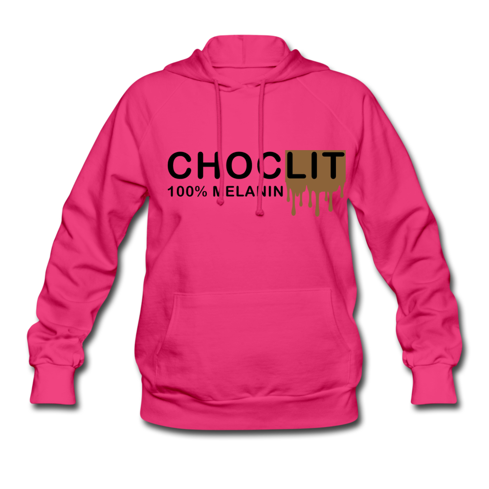 CHOCLIT Women's Hoodie - fuchsia