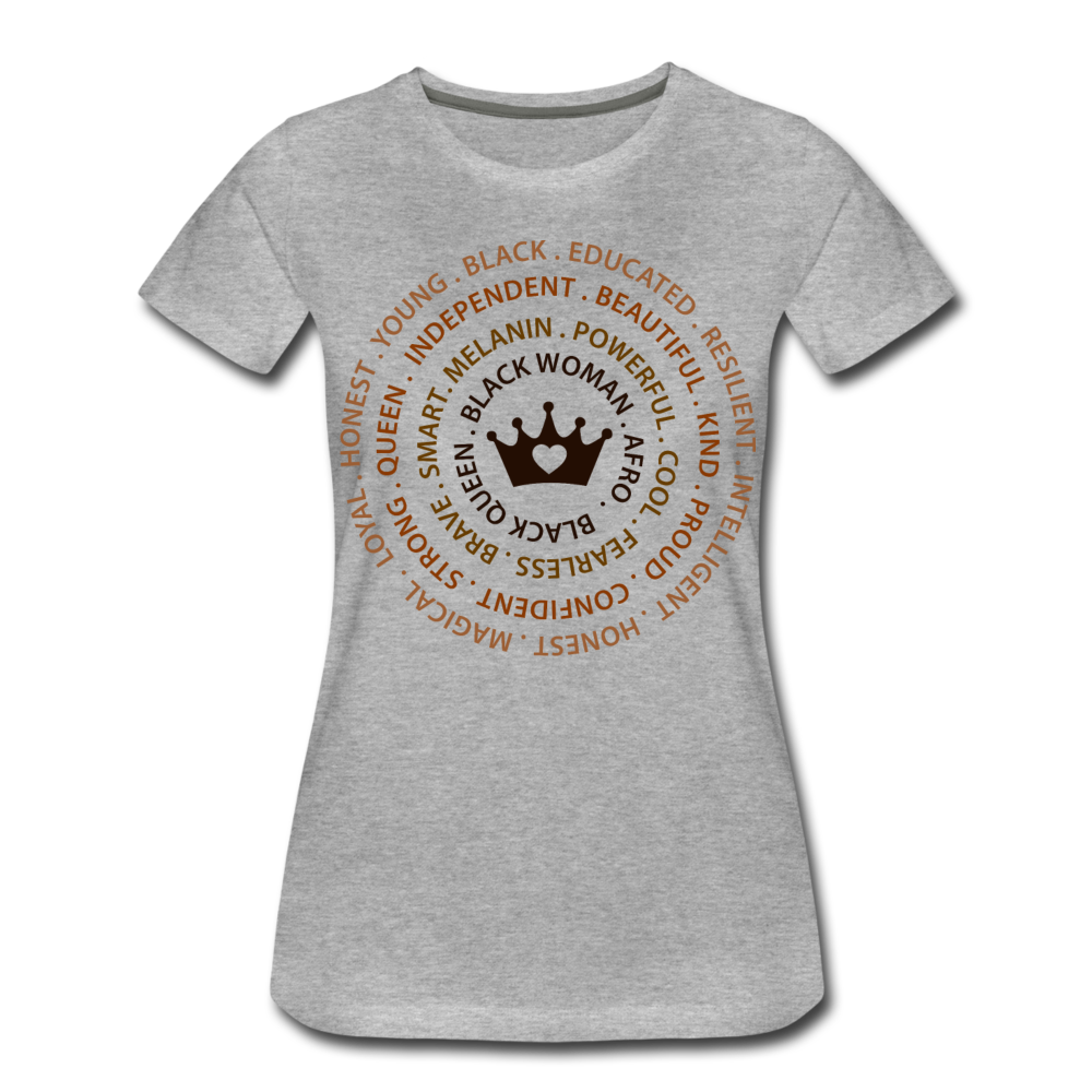 Queen  Premium T-Shirt - heather gray