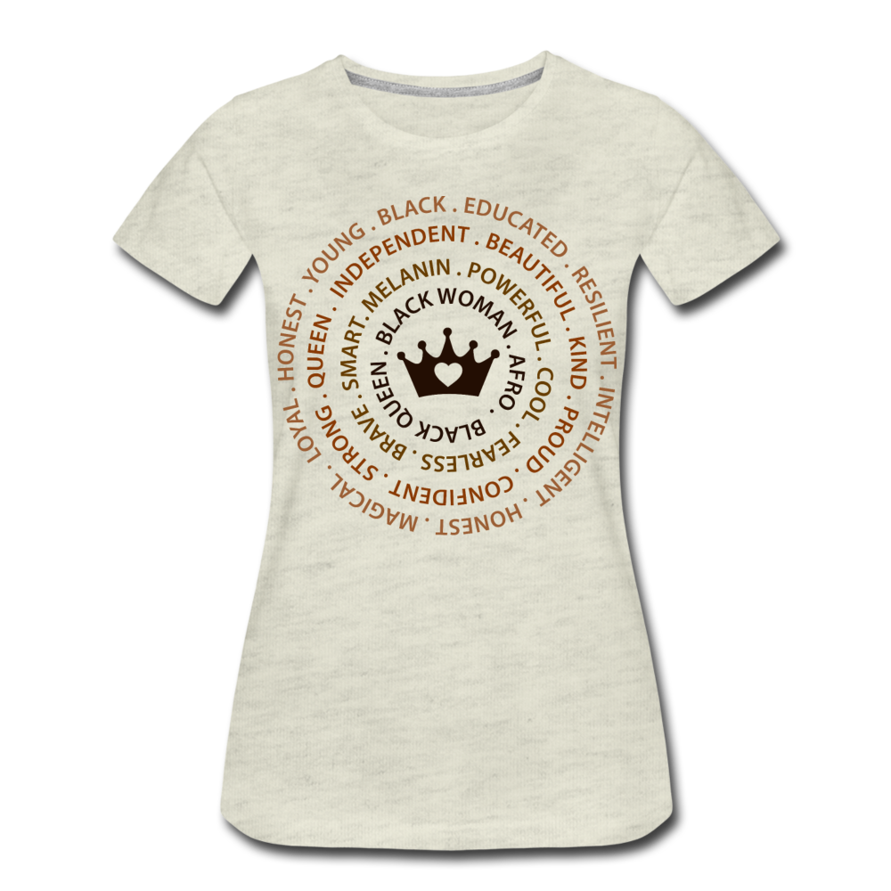 Queen  Premium T-Shirt - heather oatmeal