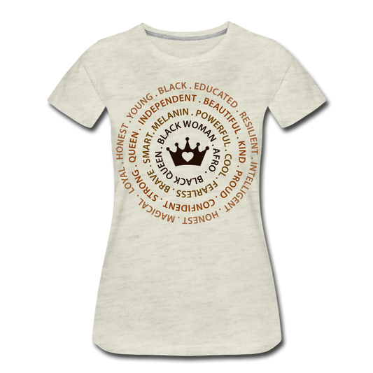 Queen  Premium T-Shirt - heather oatmeal