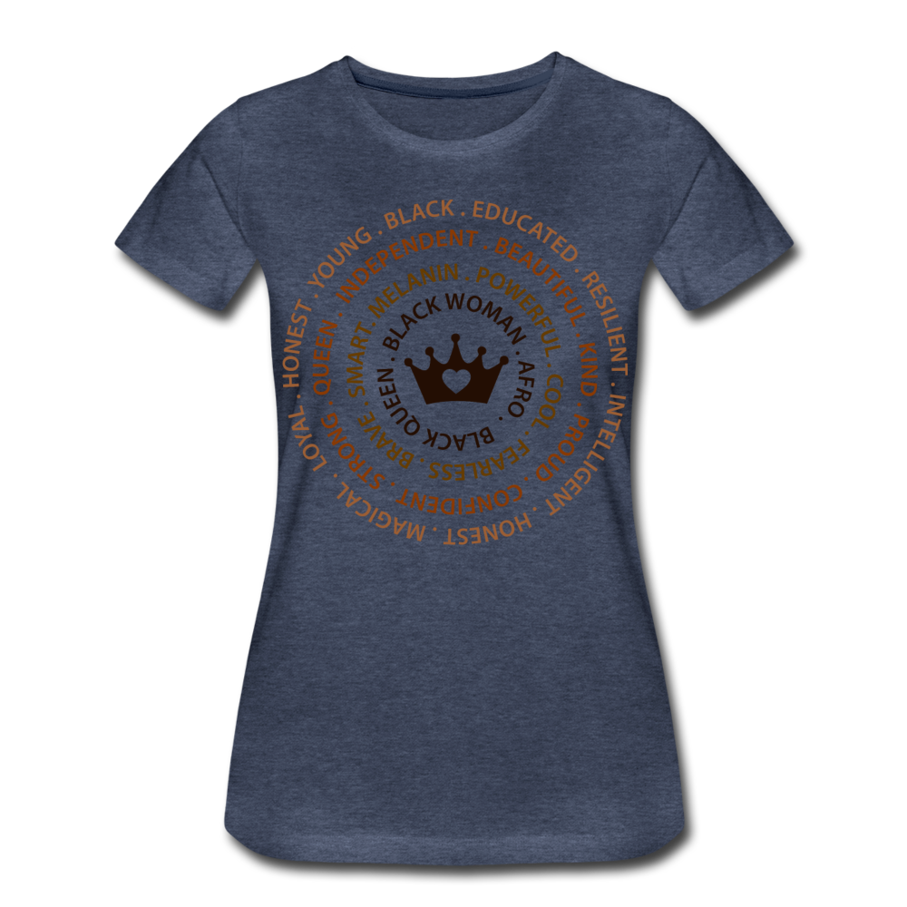 Queen  Premium T-Shirt - heather blue