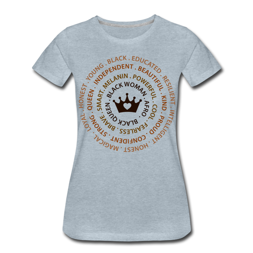 Queen  Premium T-Shirt - heather ice blue