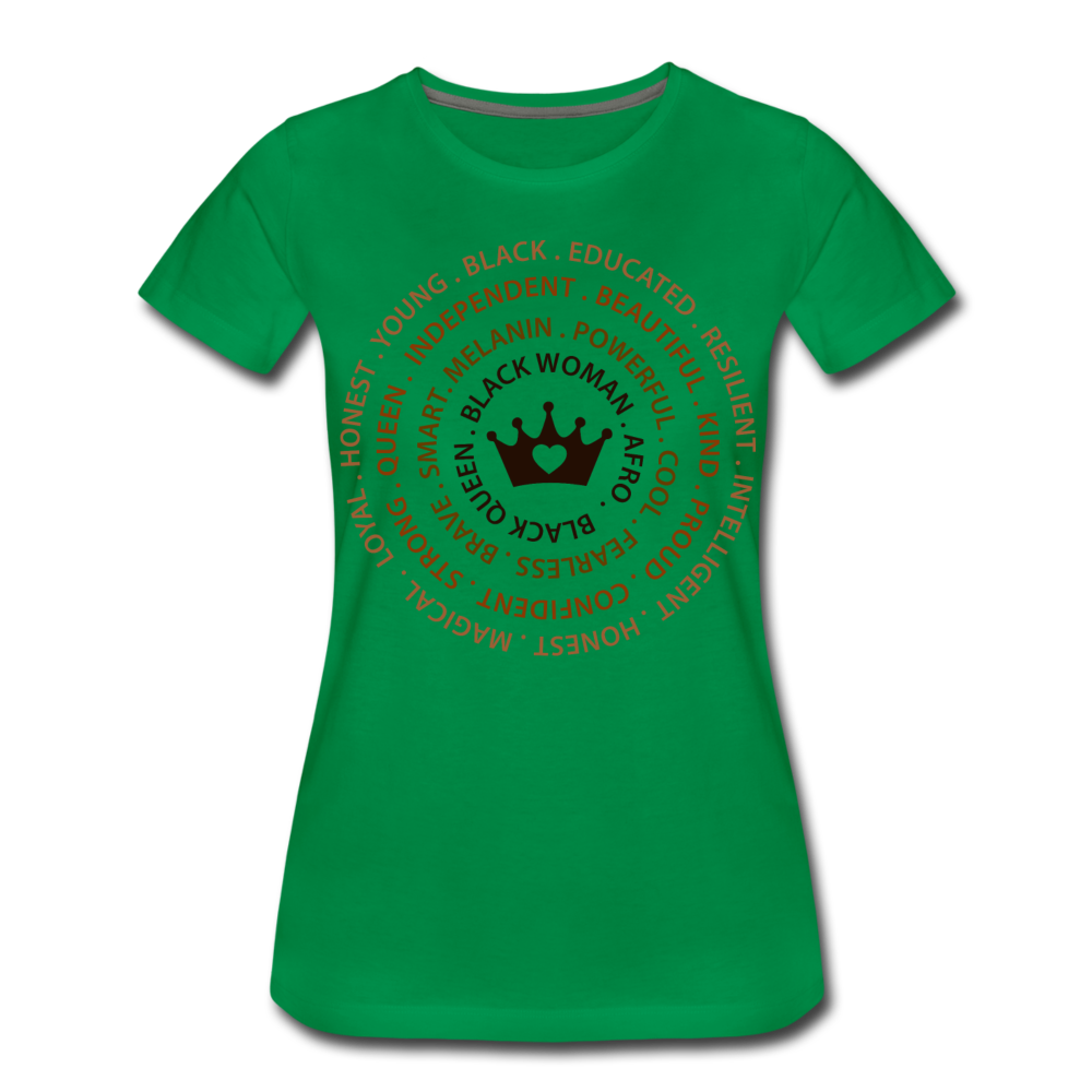 Queen  Premium T-Shirt - kelly green