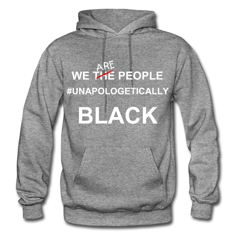 Unapologetically BLACK Hoodie - graphite heather