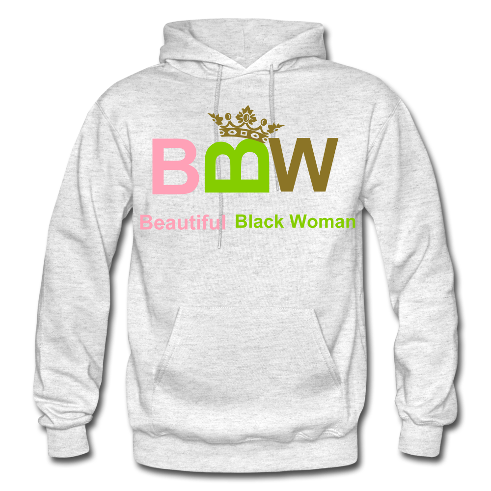 BBW Hoodie - light heather gray