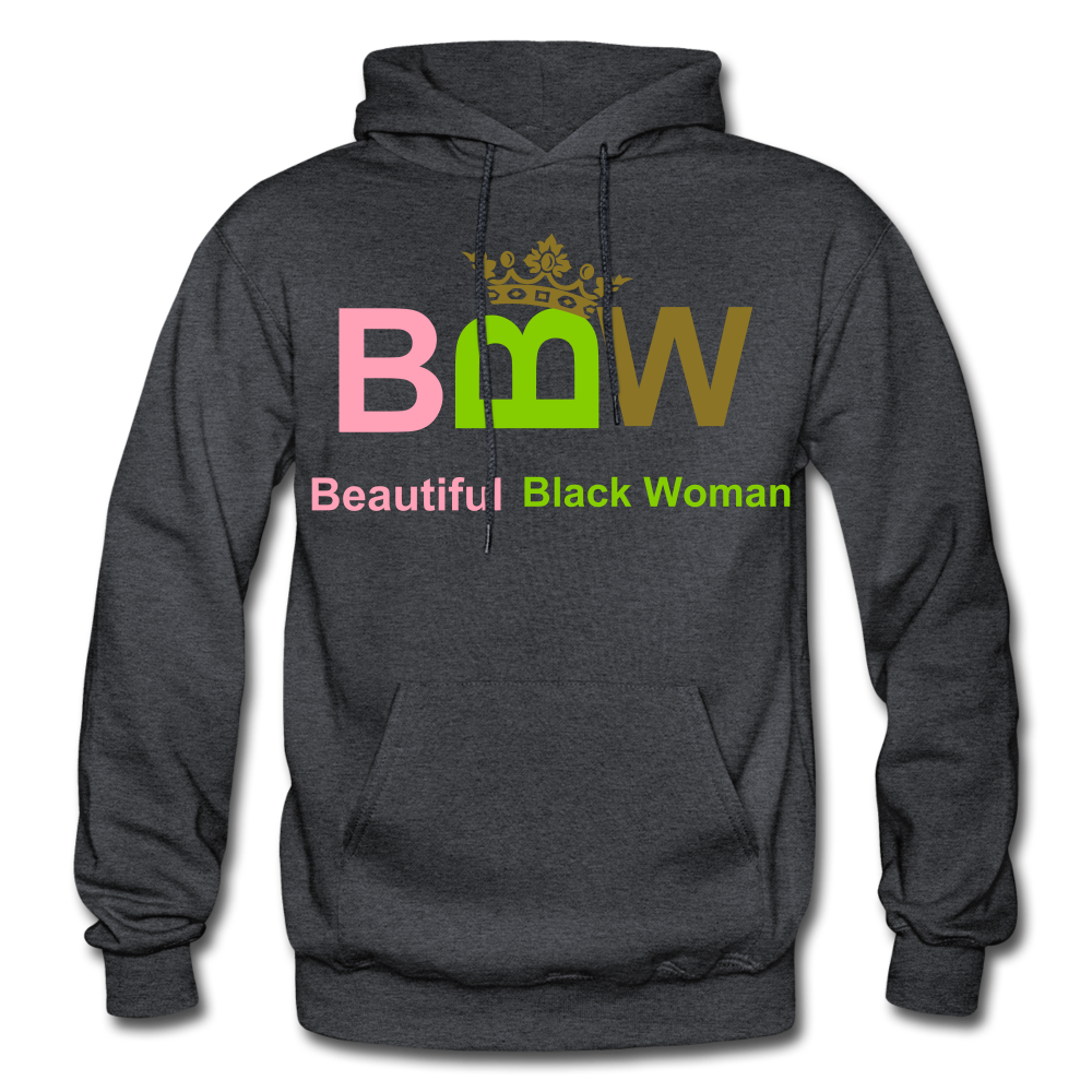 BBW Hoodie - charcoal gray