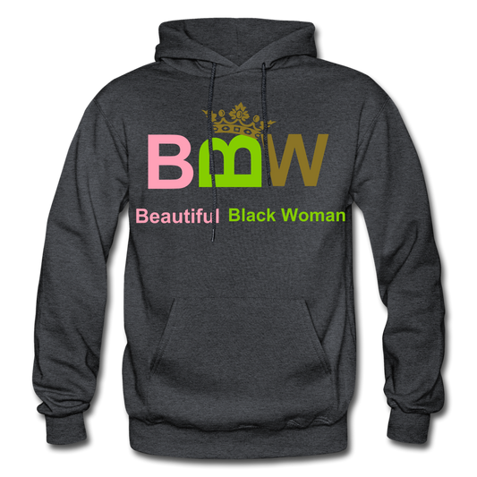 BBW Hoodie - charcoal gray