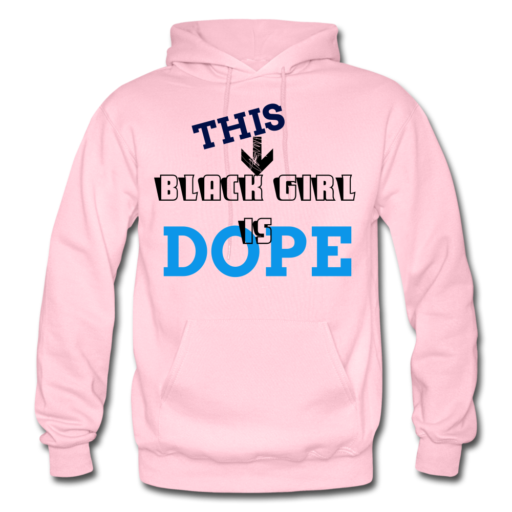 This Black Girl Hoodie - light pink