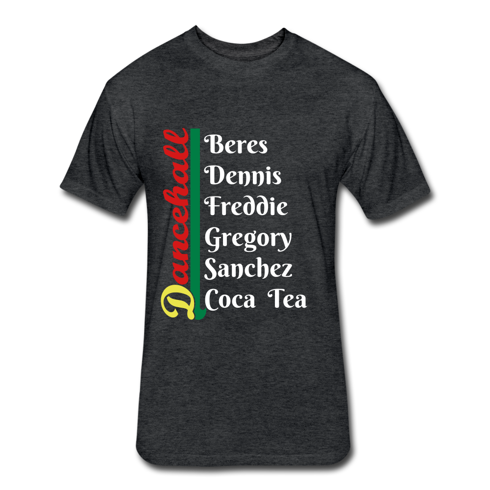 Jamaican Dancehall Singers Tee - heather black