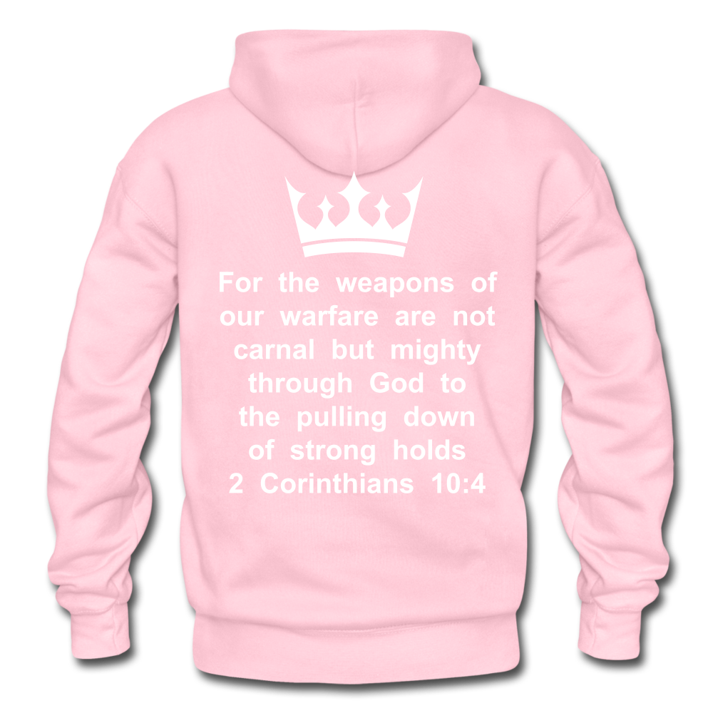 Faith BASED Adult Hoodie - light pink