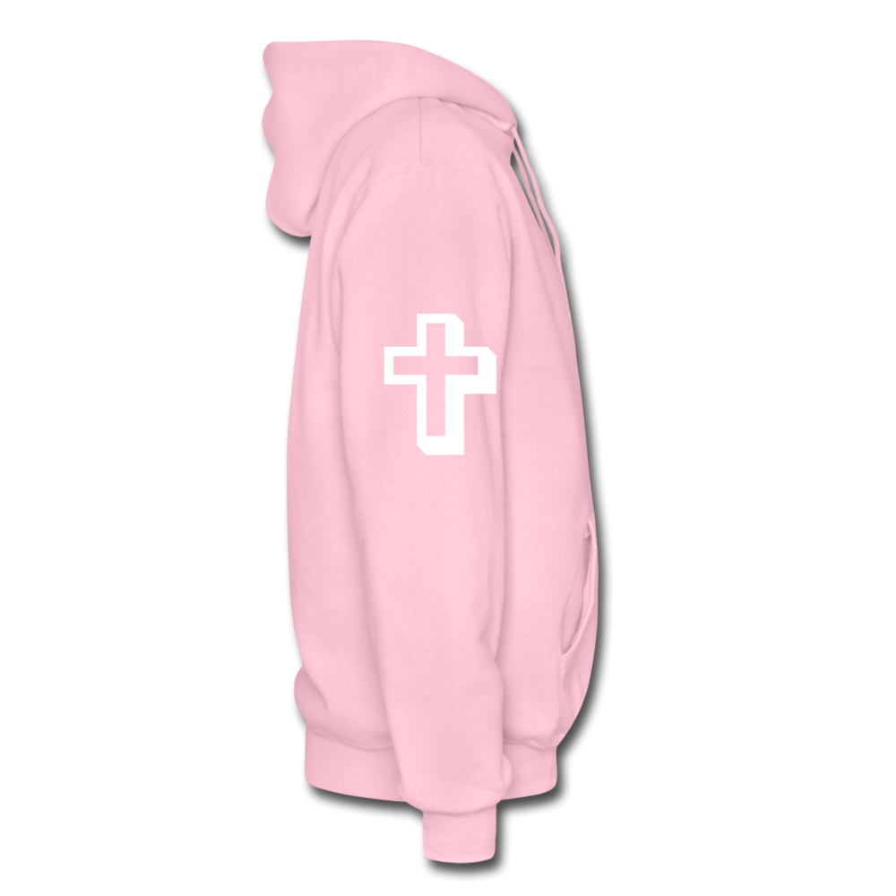 Faith BASED Adult Hoodie - light pink