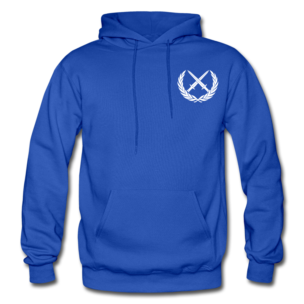 Faith BASED Adult Hoodie - royal blue