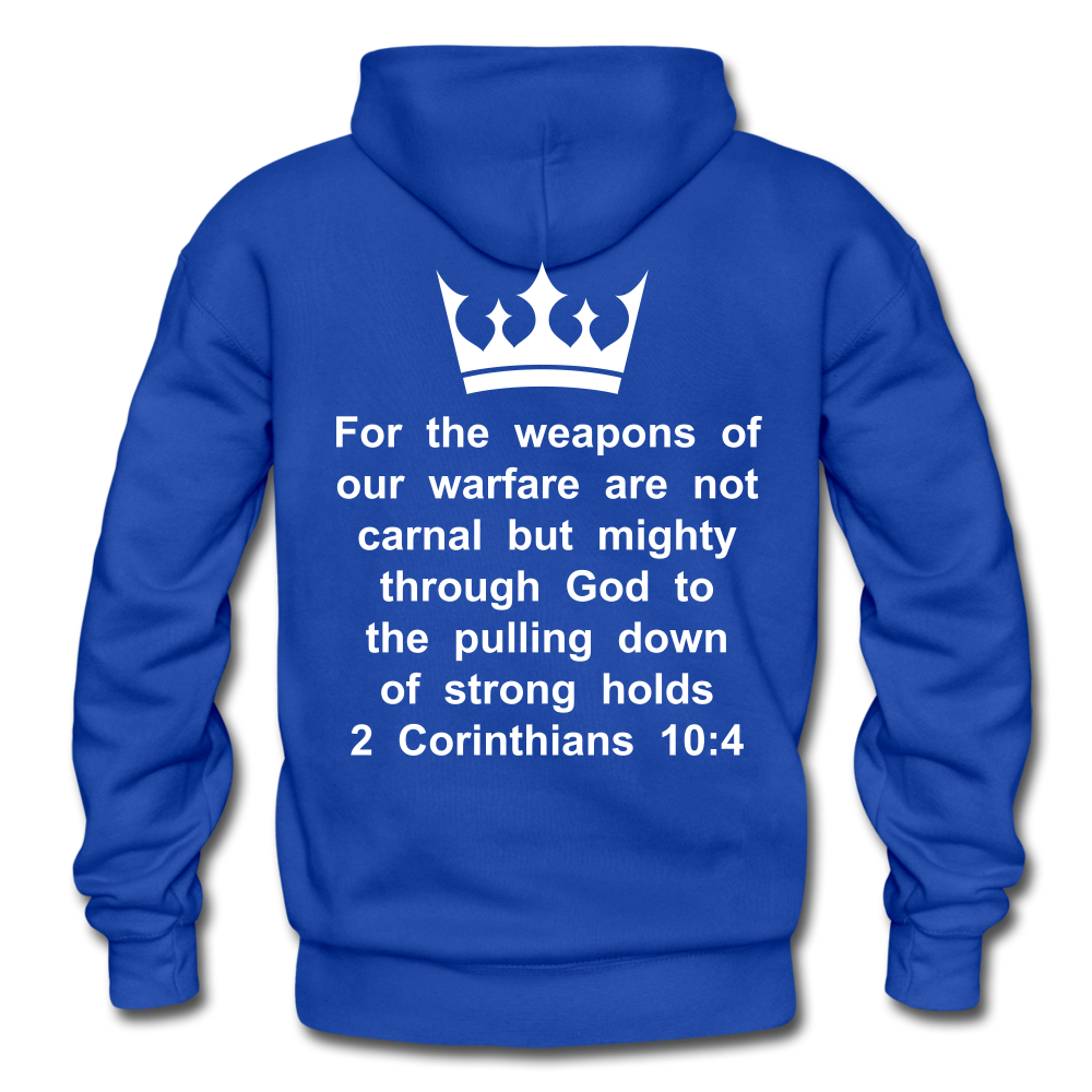 Faith BASED Adult Hoodie - royal blue