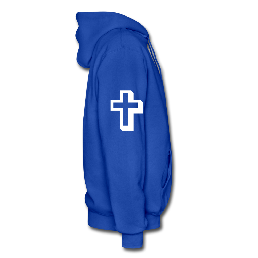 Faith BASED Adult Hoodie - royal blue