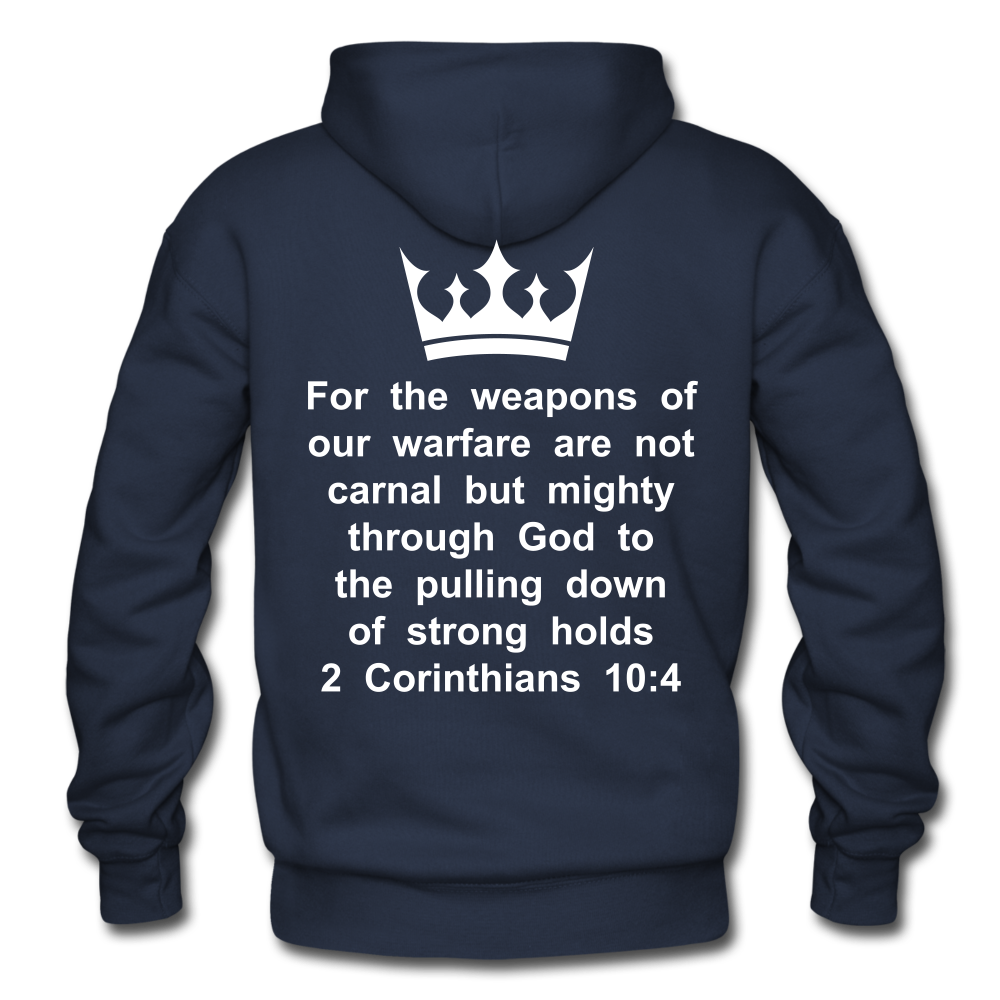 Faith BASED Adult Hoodie - navy