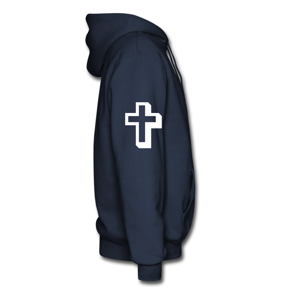 Faith BASED Adult Hoodie - navy