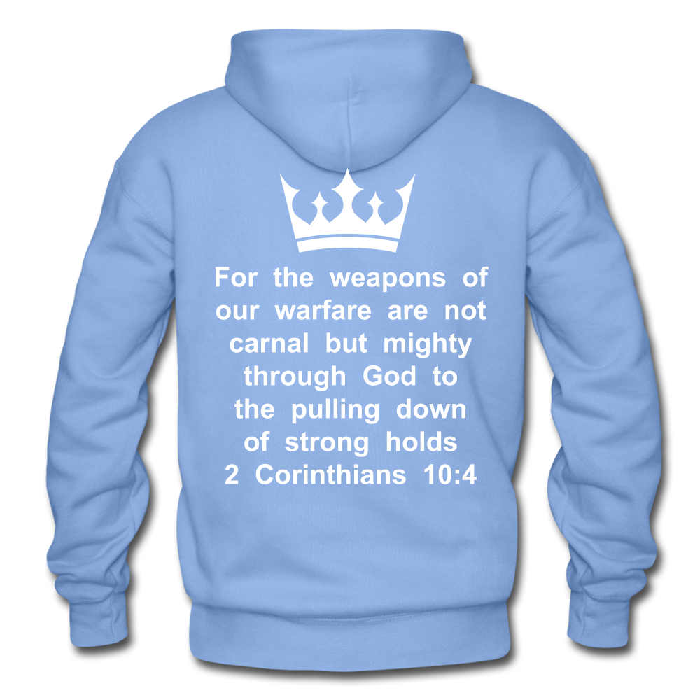 Faith BASED Adult Hoodie - carolina blue