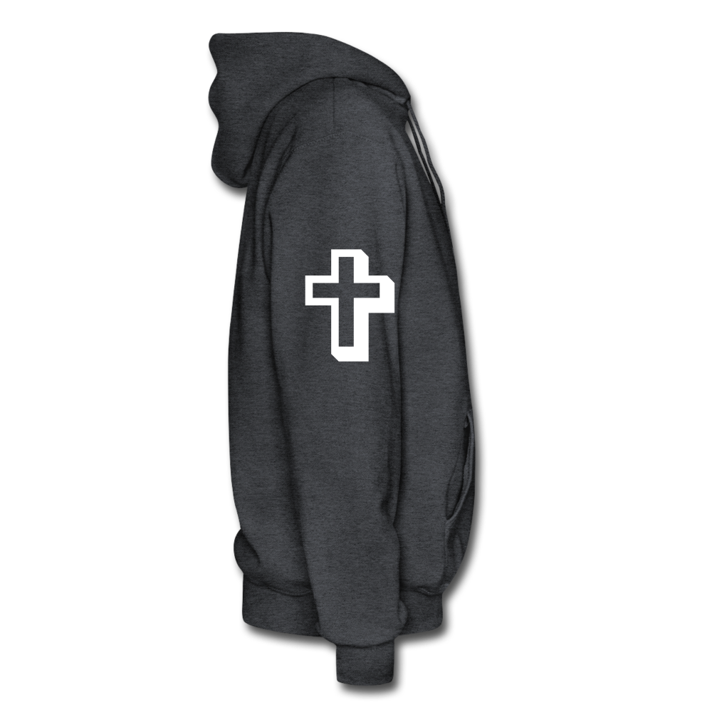 Faith BASED Adult Hoodie - charcoal grey