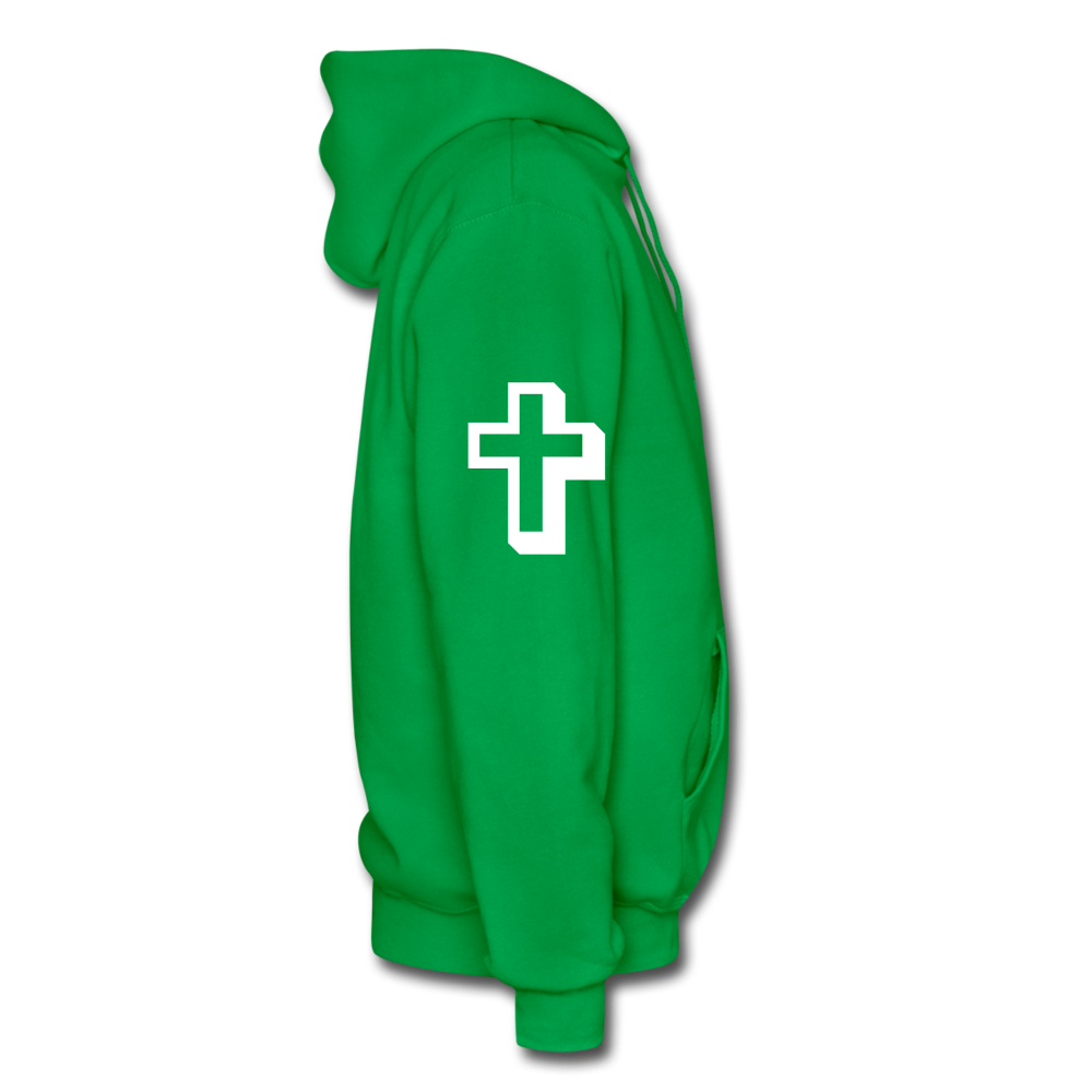 Faith BASED Adult Hoodie - kelly green