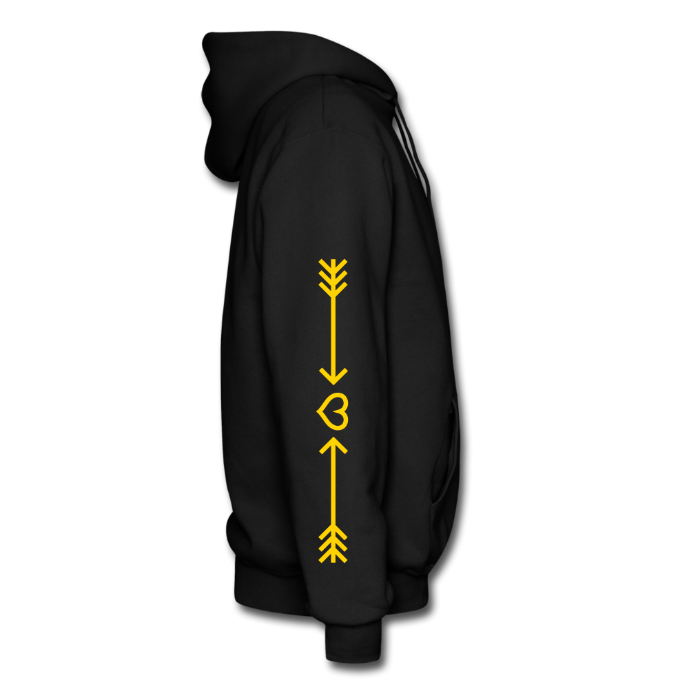 SOCIAL WORKER GOLD  Hoodie - black