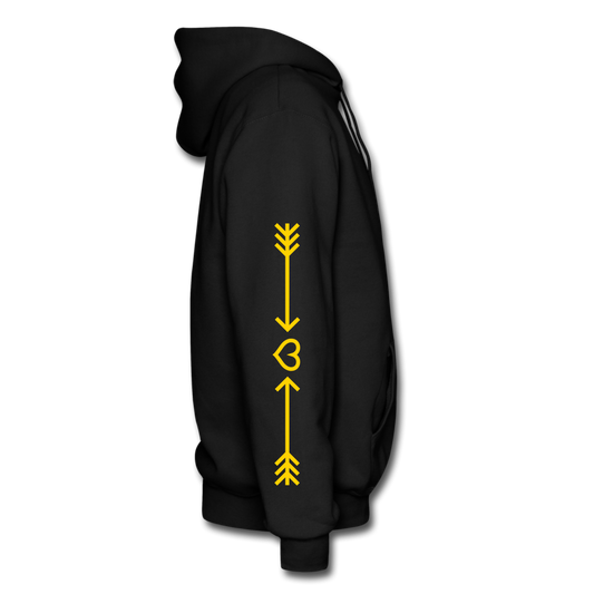 SOCIAL WORKER GOLD  Hoodie - black