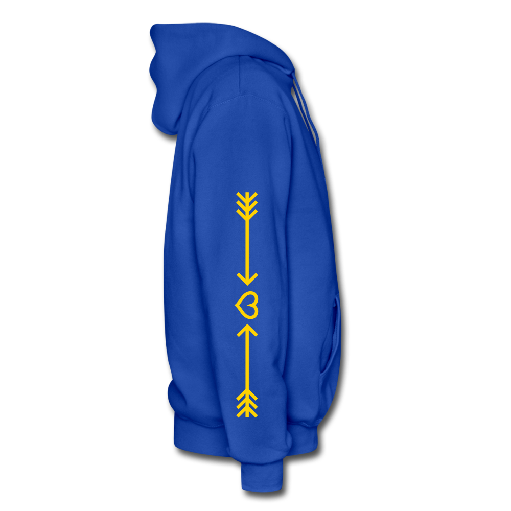 SOCIAL WORKER GOLD  Hoodie - royal blue