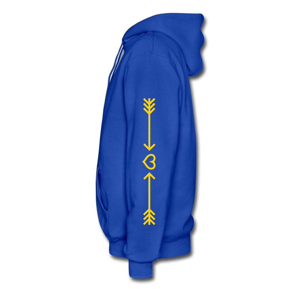 SOCIAL WORKER GOLD  Hoodie - royal blue