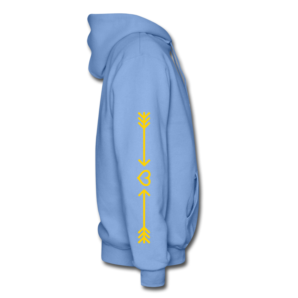 SOCIAL WORKER GOLD  Hoodie - carolina blue