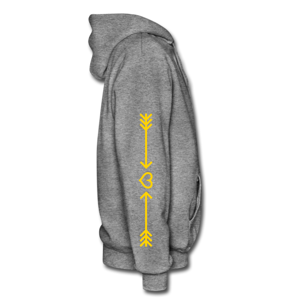 SOCIAL WORKER GOLD  Hoodie - graphite heather